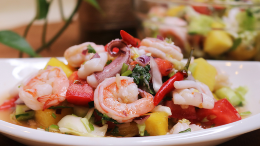 Spicy Seafood Salad
