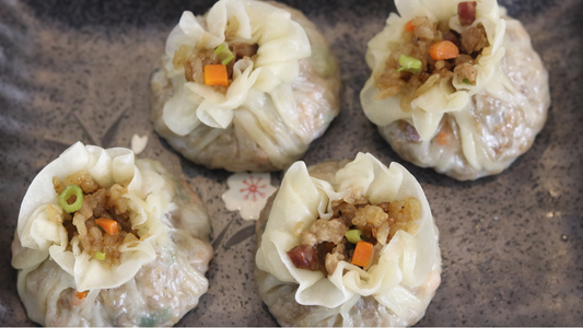 Glutinous Rice Siu Mai (Steamed Dumpling Recipe)