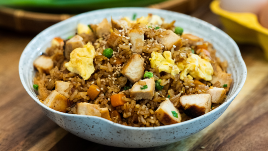 Chinese Chicken Fried Rice Recipe (鸡肉炒饭)