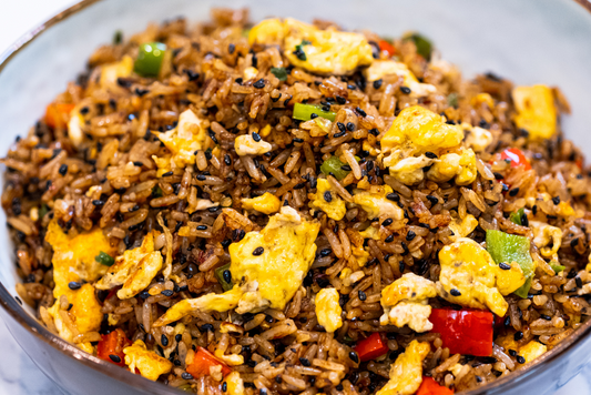 Easy Sesame Egg Fried Rice