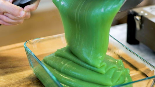 Mung bean Jello Noodles (绿豆凉粉)