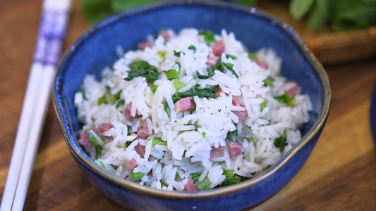 Shanghai Vegetable Rice Recipe (上海菜饭)