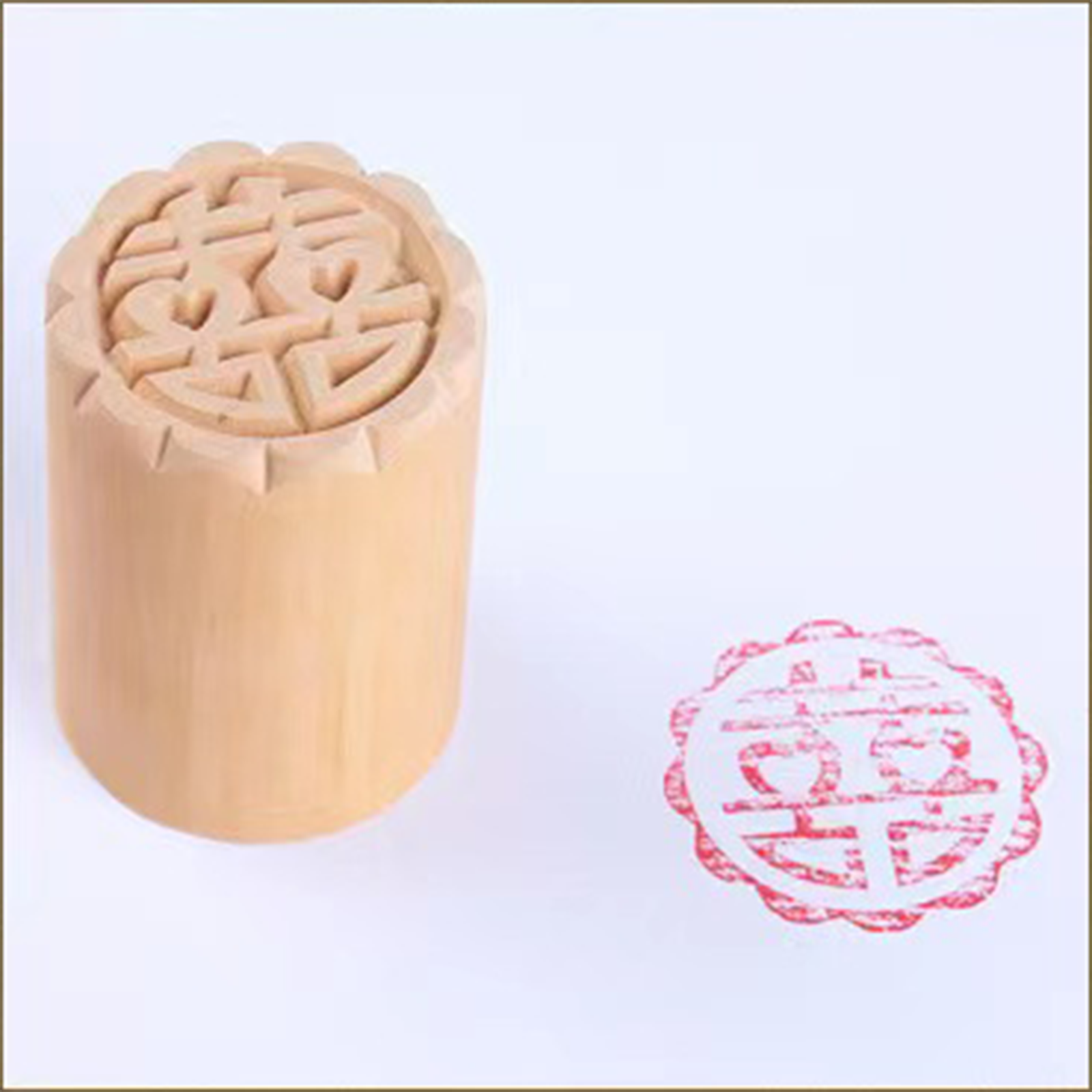 Wooden Stamp Set - For Mooncakes and Other Desserts