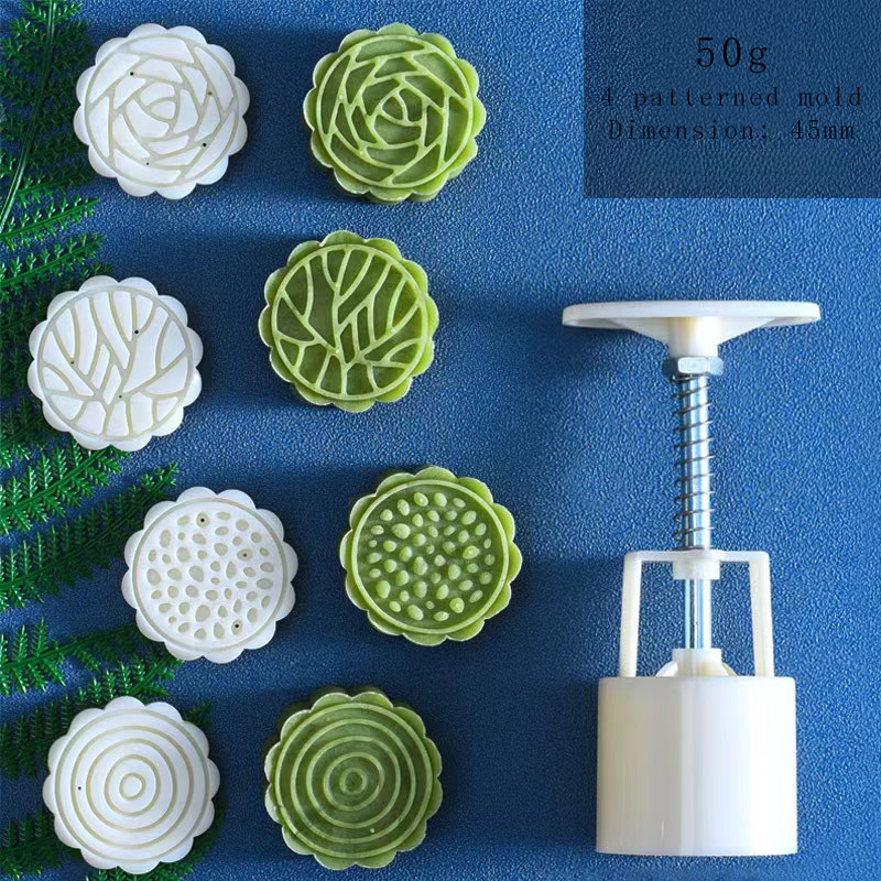 Moon Cake Making Set - 16 Patterns Total