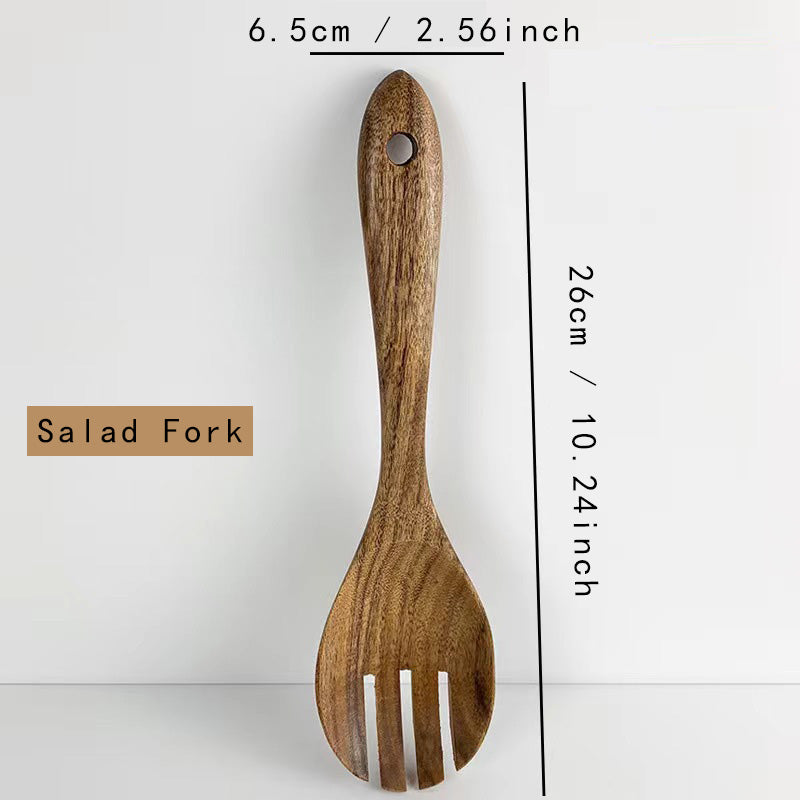 Wooden Kitchen Utensils Set