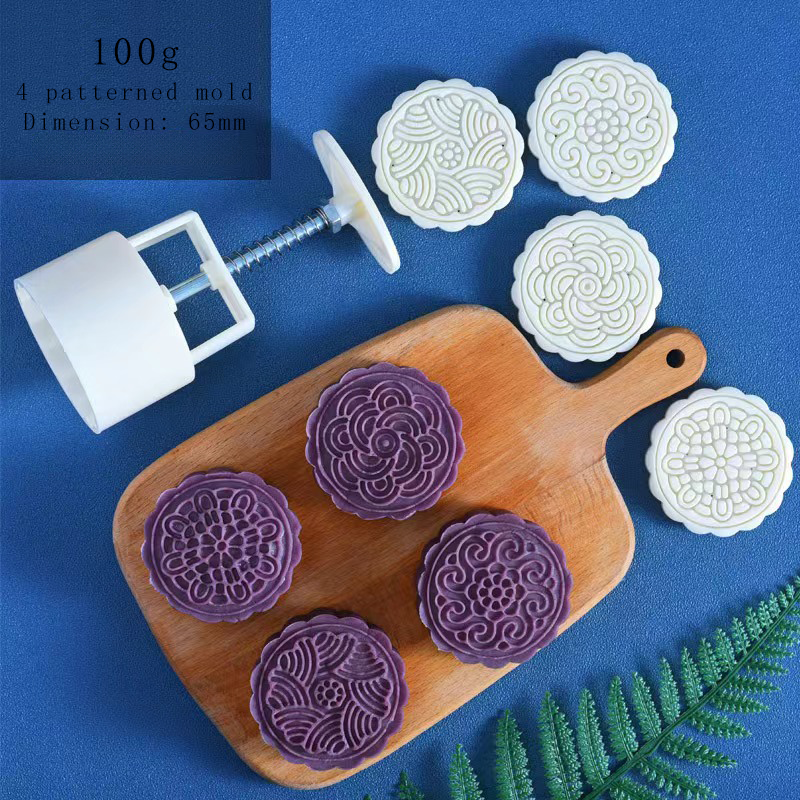Moon Cake Making Set - 16 Patterns Total
