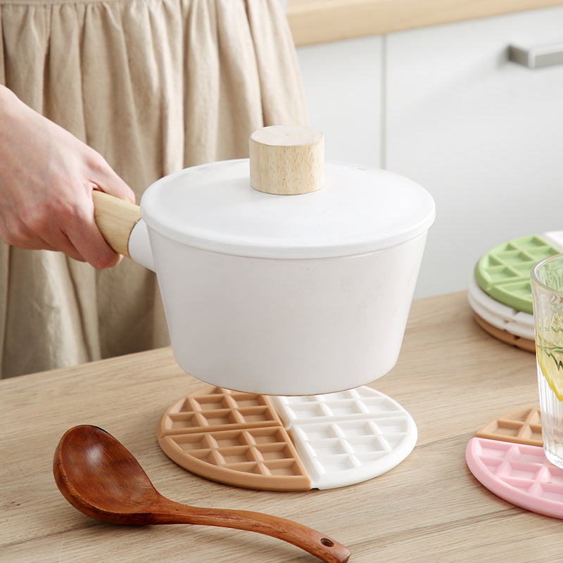 Silicone Trivets - 4 Piece Waffle Set