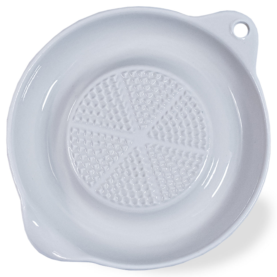 Ceramic Grater - Save your fingers when grating garlic, ginger, wassabi, and more!