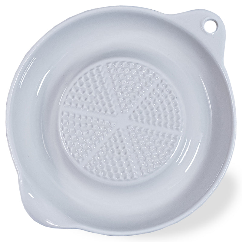 Ceramic Grater - Save your fingers when grating garlic, ginger, wassabi, and more!