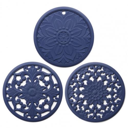 Silicone Trivets Set - Coasters for your pots and serving dishes!