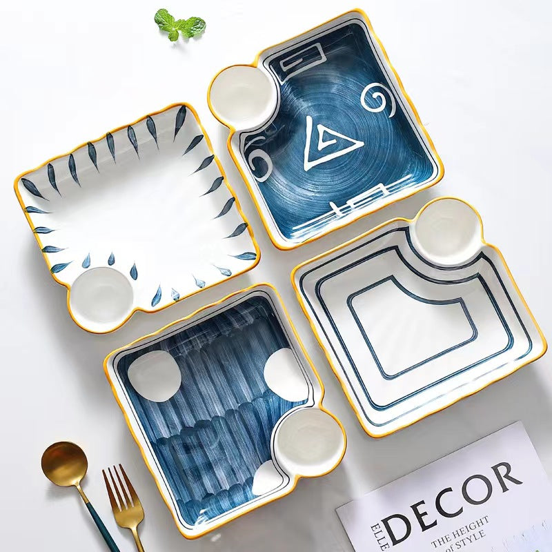 Dumpling Plate Set (4 pieces)