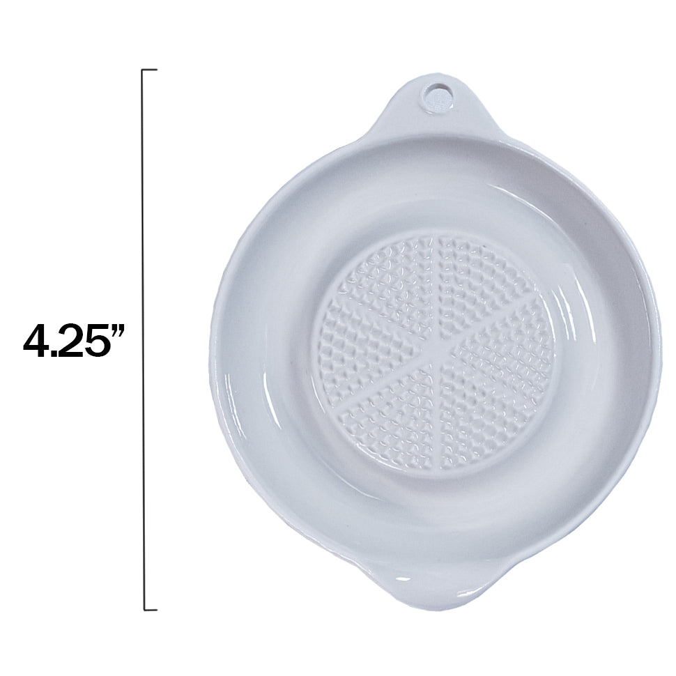 Ceramic Grater - Save your fingers when grating garlic, ginger, wassabi, and more!