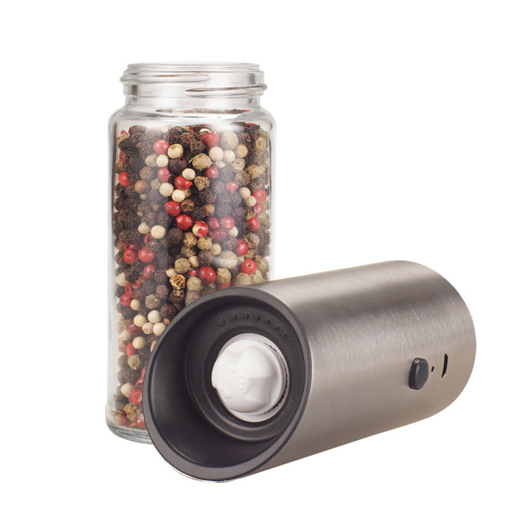 Electric Pepper Mill - Just turn it over and it will grind your pepper!