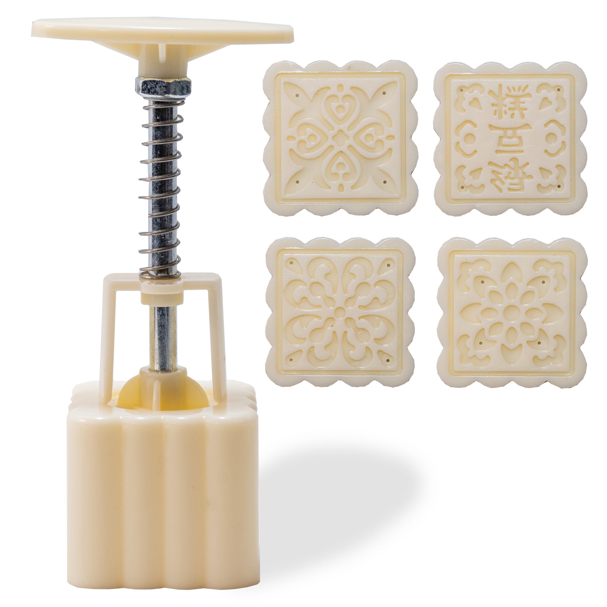 Moon Cake Making Set - 16 Patterns Total