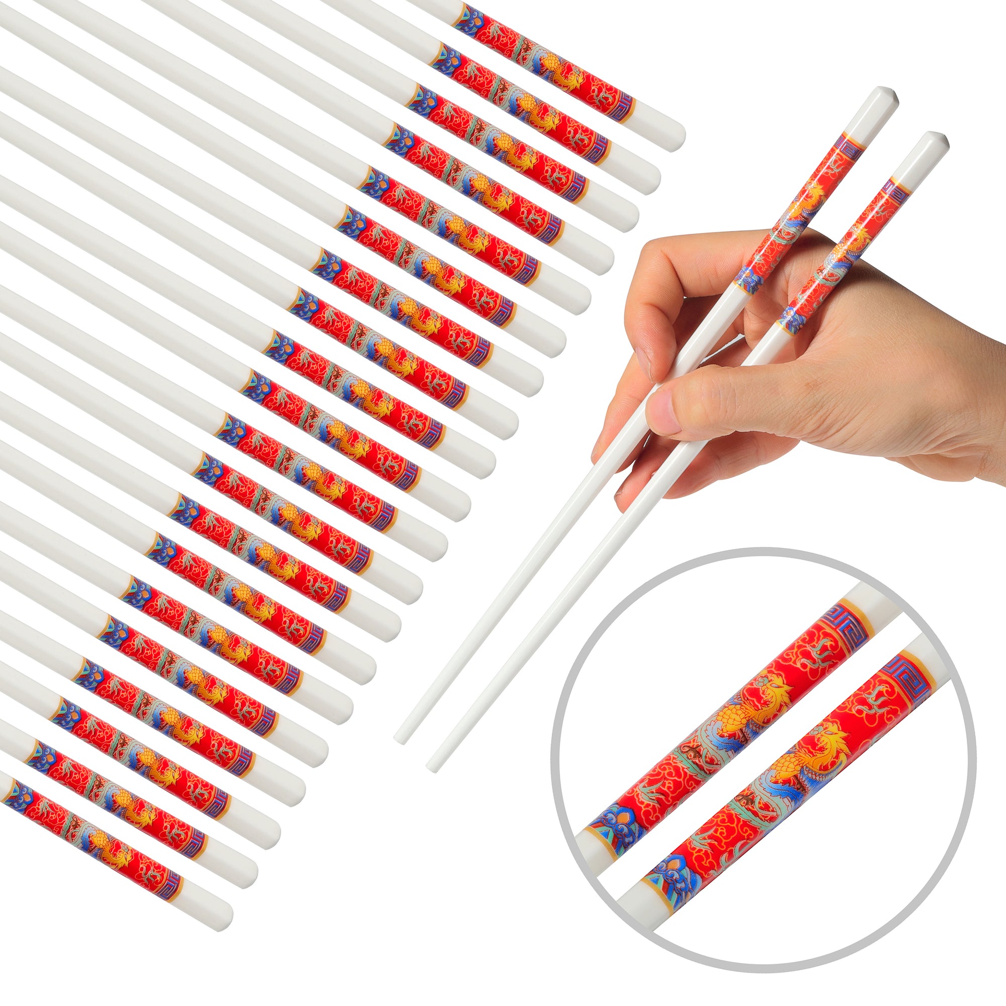Ceramic Chopsticks (10 sets)