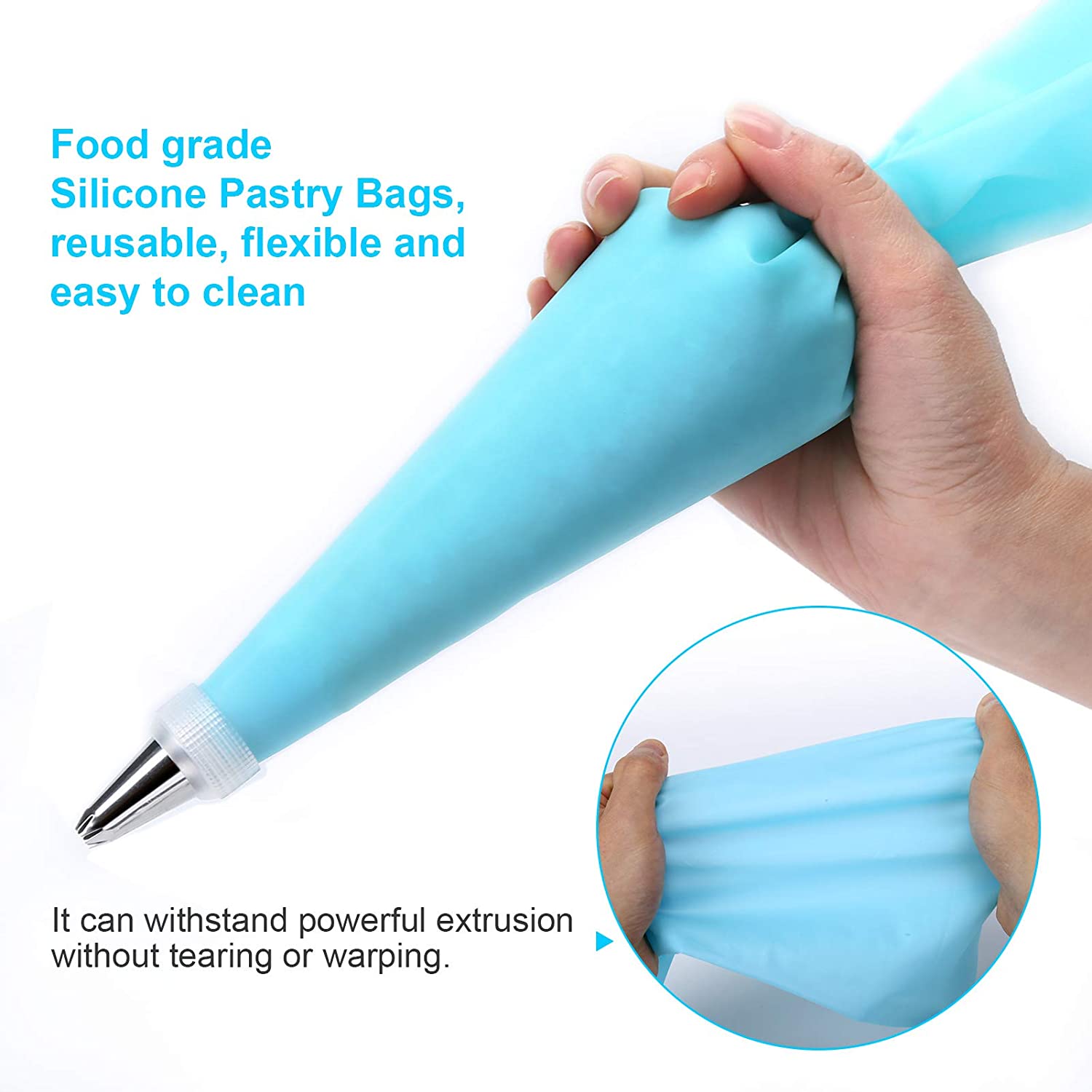 Cake Decorating Kit (64 Pieces Total)