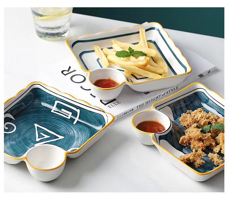 Dumpling Plate Set (4 pieces)