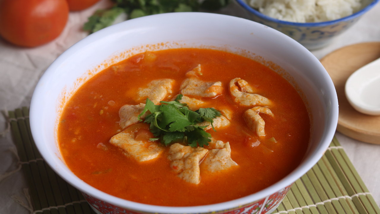 Hot and Sour Tomato Fish Soup