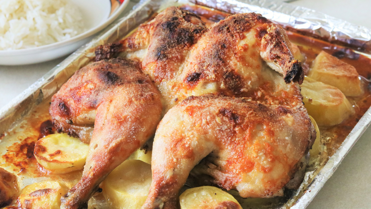 Five Spice Oven Baked Chicken