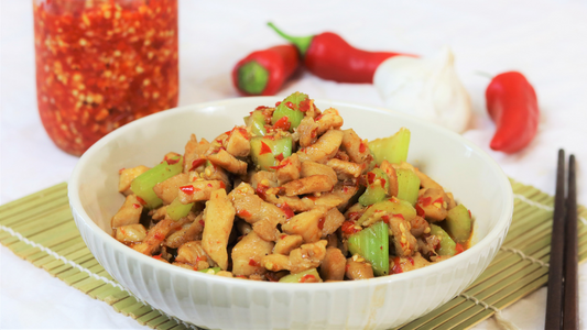 Chicken Stir Fry With Chopped Chili Sauce