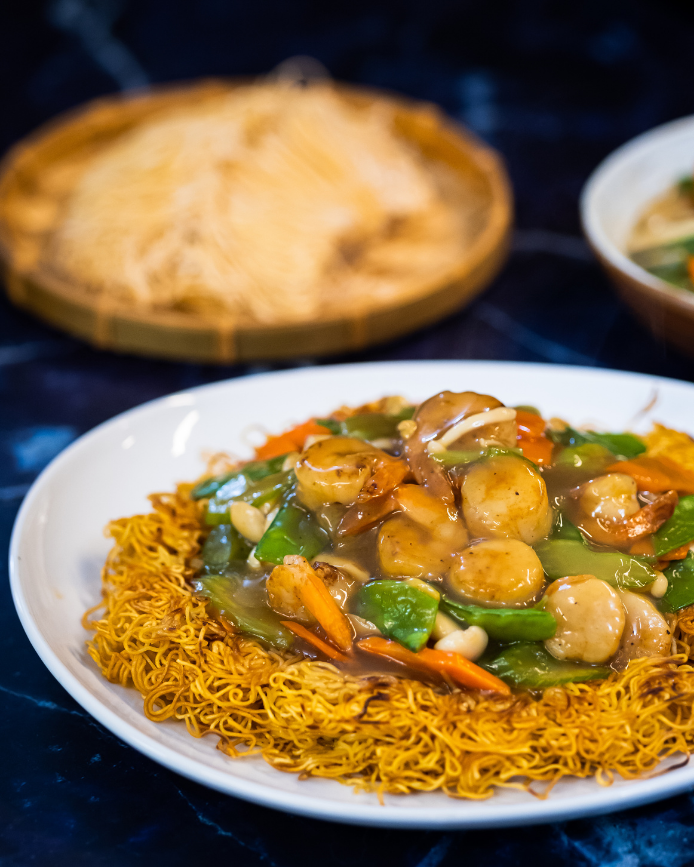 Crispy Chow Mein Noodles