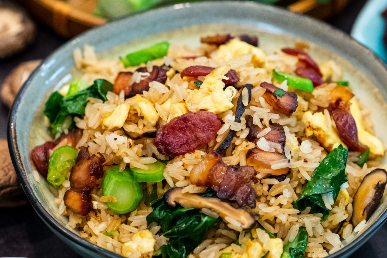 Cantonese Fried Rice With Cured Meat