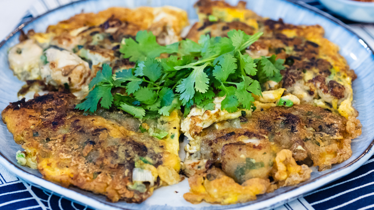Oyster Pancake (Chaoshan Style)