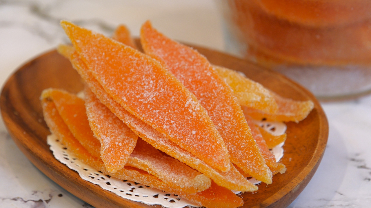Orange Peel Candies (Only 2 Ingredients)