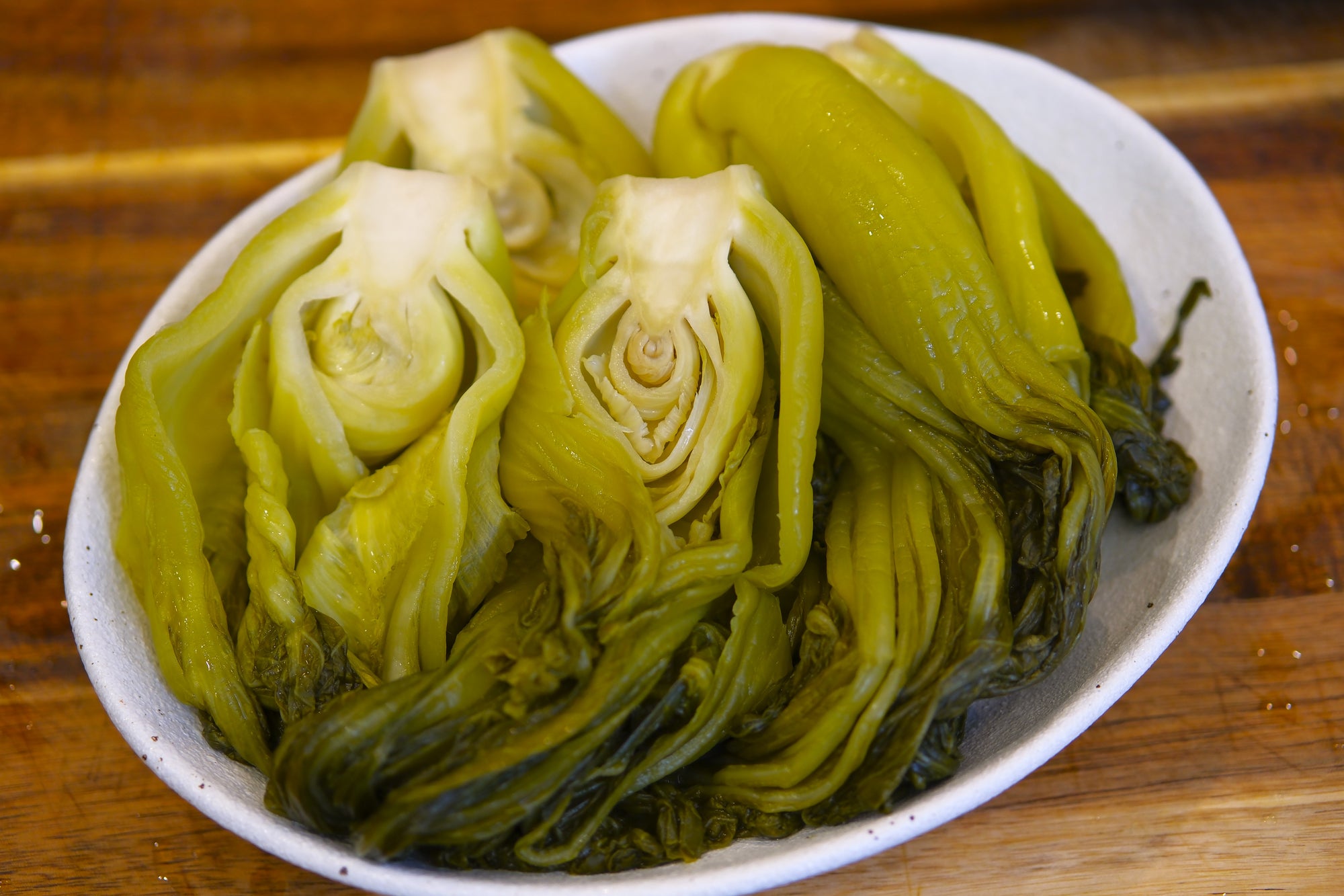 Homemade Chinese Pickled Mustard Greens
