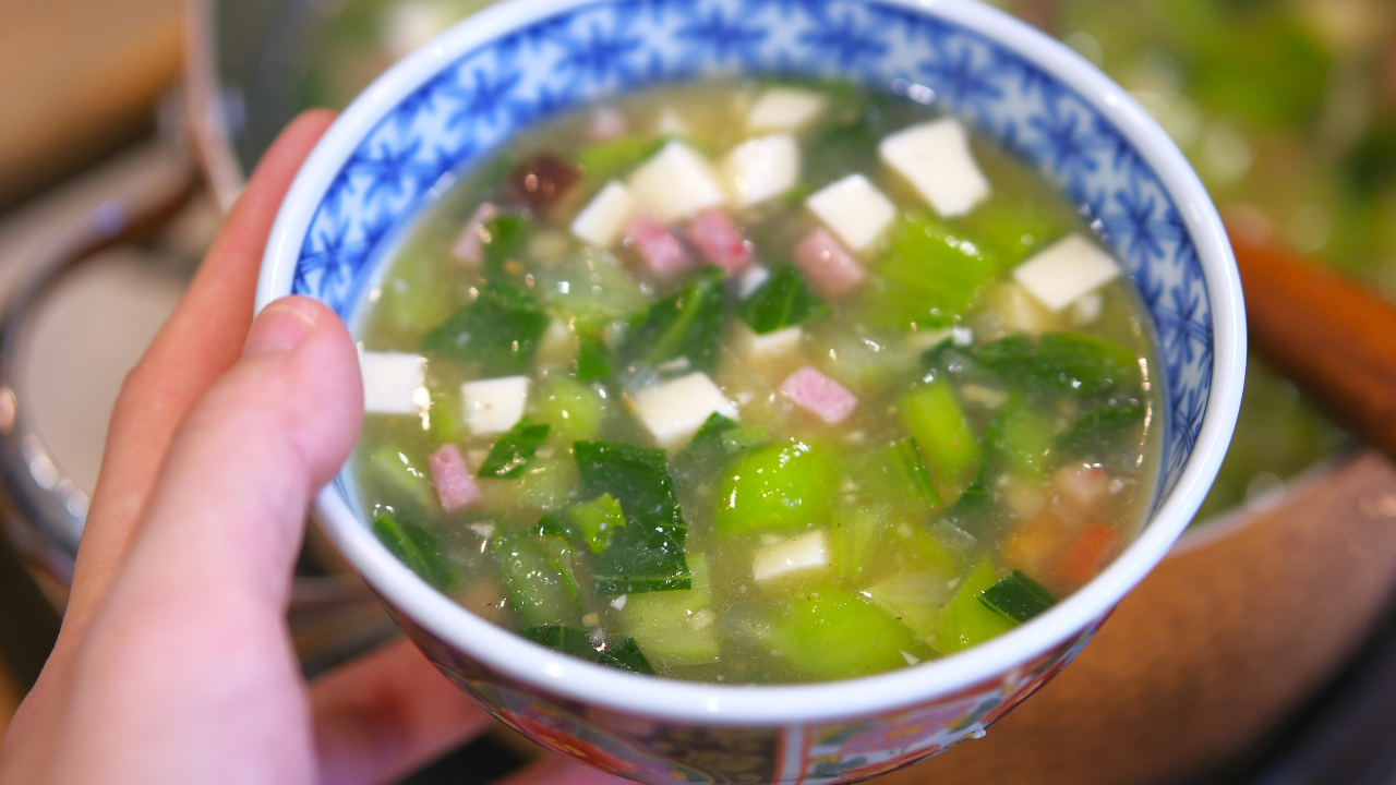 Bok Choy Tofu Soup Recipe