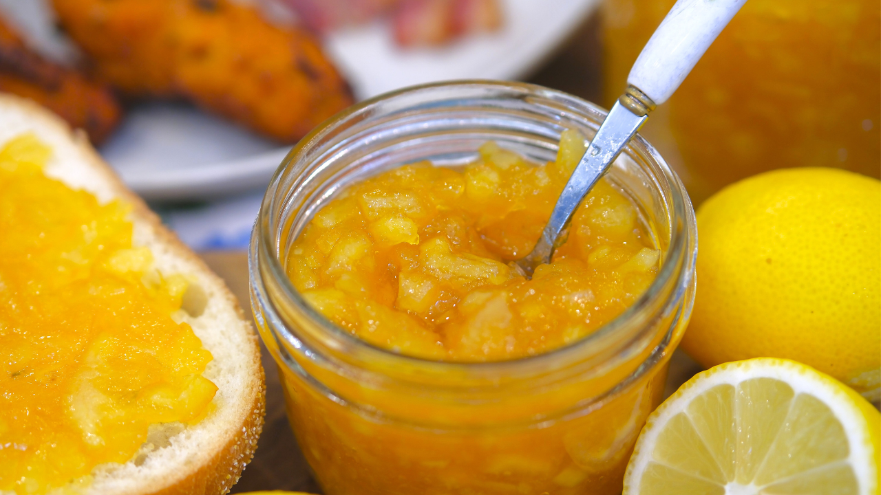 Stop Throwing Away Lemon Peels, Make This Delicious Marmalade (3 Ingre