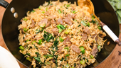 Chinese Beef and Broccoli Rice (芥蓝牛肉盖饭)