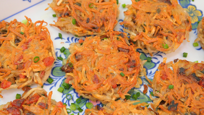 Crispy Taro Fritters Recipe | Addictively Good and So Easy to Make