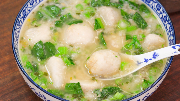 Easy Taro Vegetable Soup (芋头青菜羹)