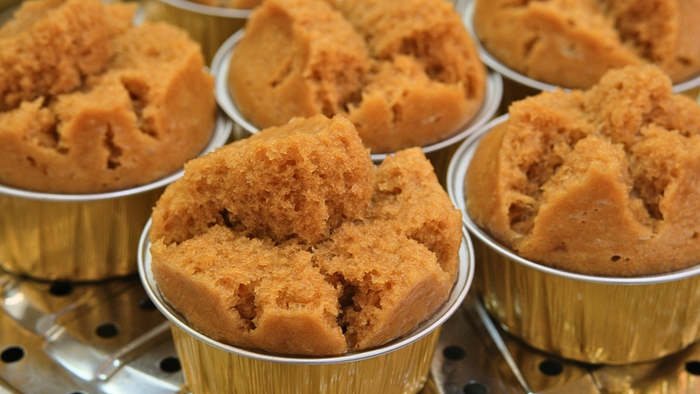 Easy Chinese Brown Sugar Steamed Cakes