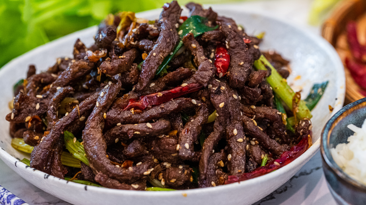 Spicy Stir-fry Beef
