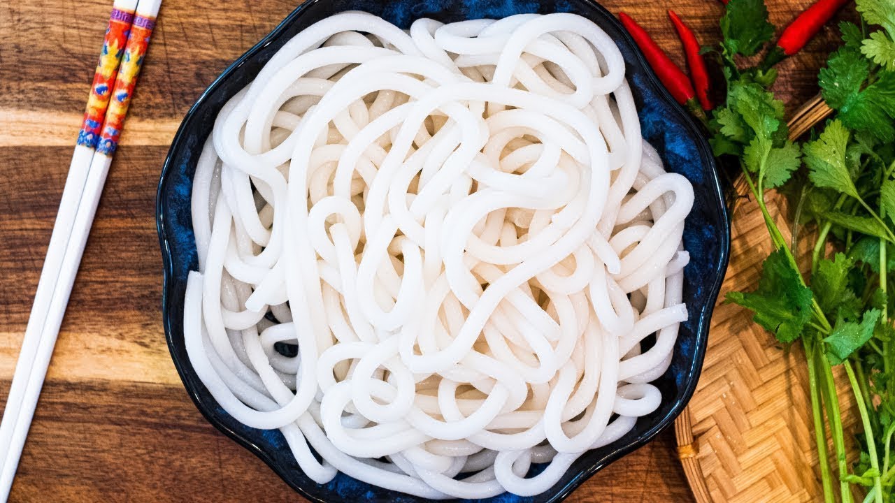 Rice Noodles From Scratch