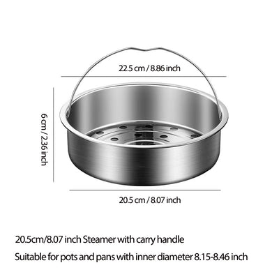 Stainless Steel Steamer Accessory For Rice Cookers