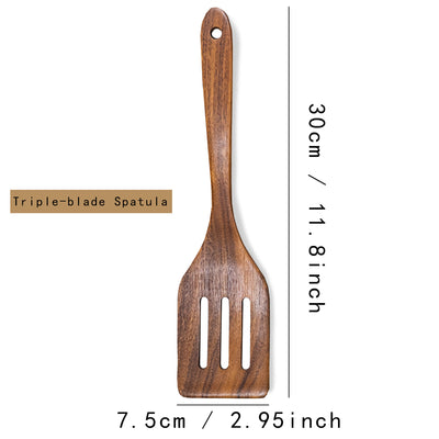 Wooden Kitchen Utensils Set