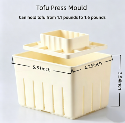 Tofu Press Mold with Cheesecloth