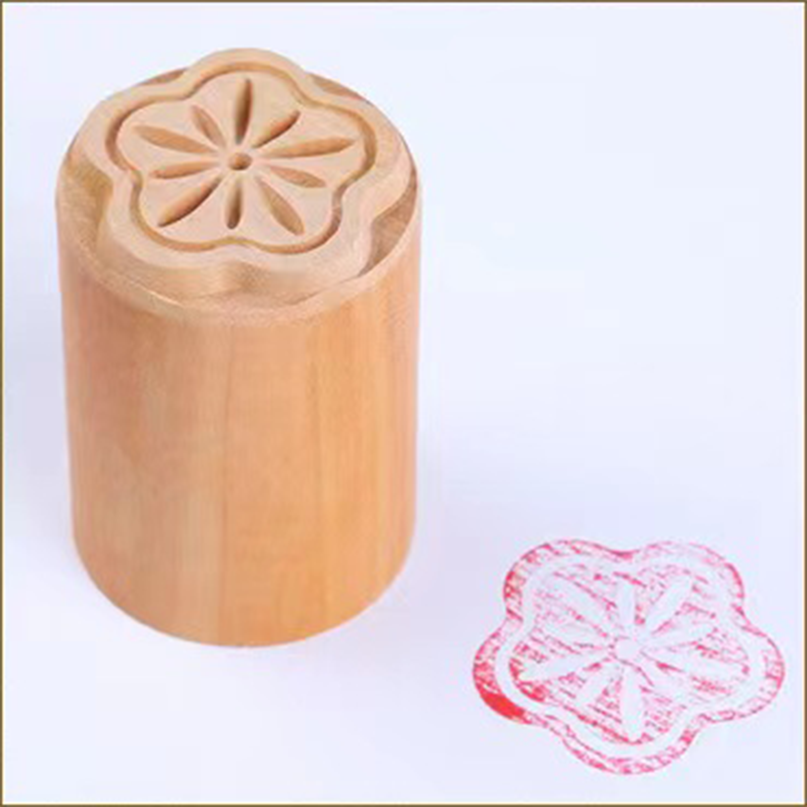 Wooden Stamp Set - For Mooncakes and Other Desserts
