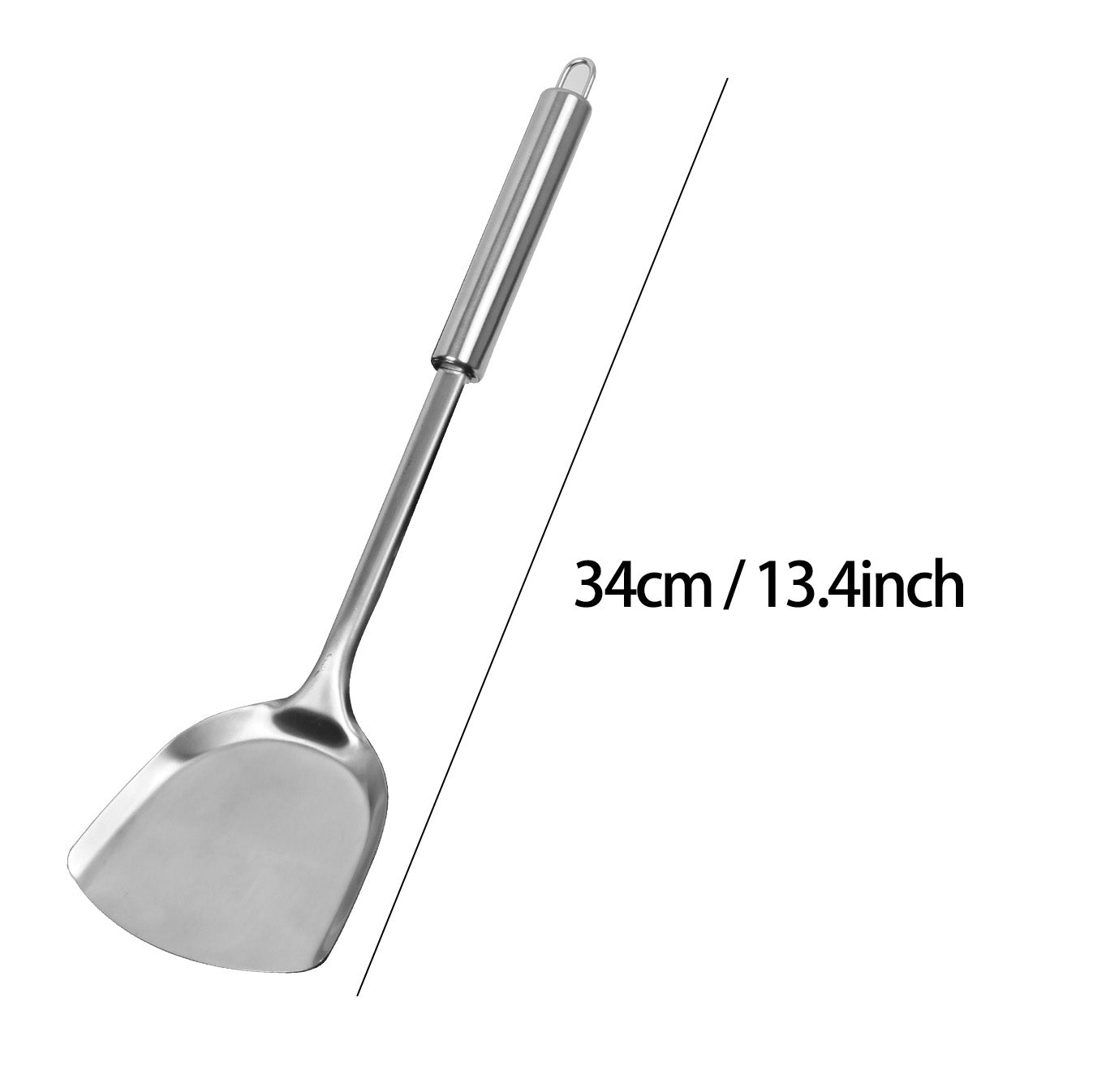 Stainless steel spatula