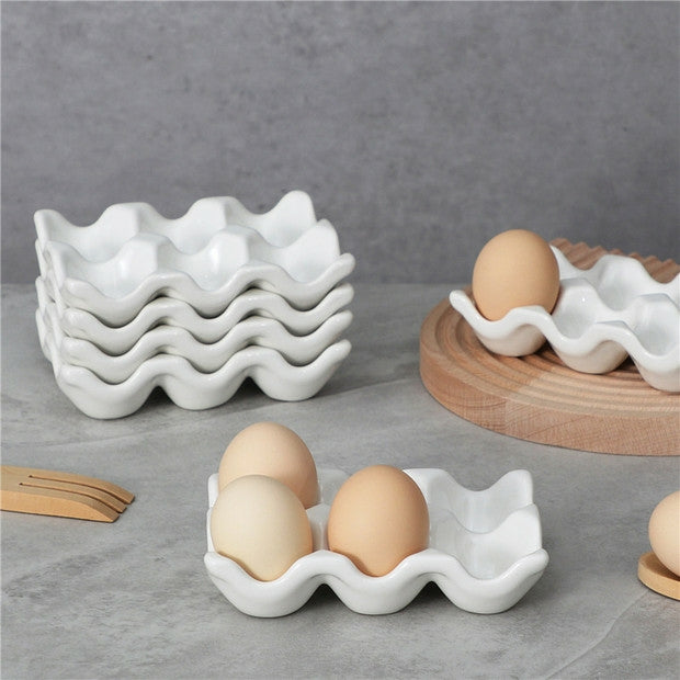 Ceramic Egg Tray 