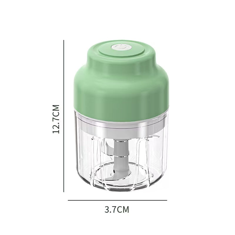 Electric Chopper - Use it on garlic, ginger, onions and more!