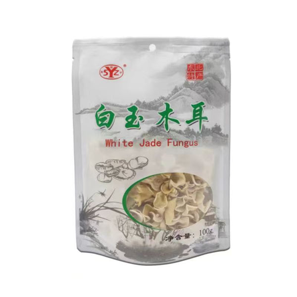 White Wood Ear Mushrooms (100g)