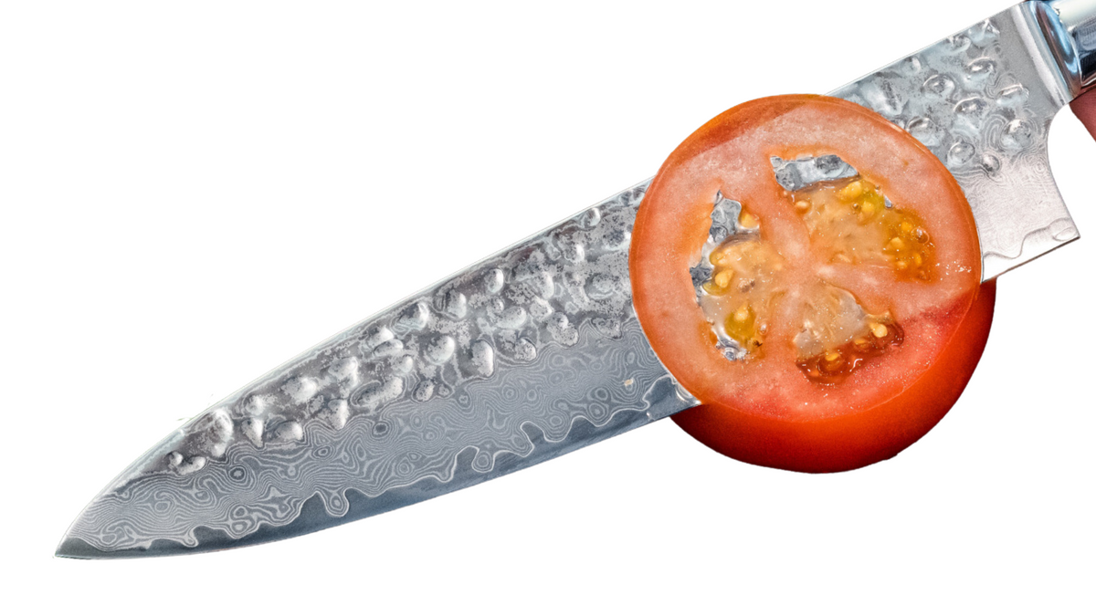 Damascus knife