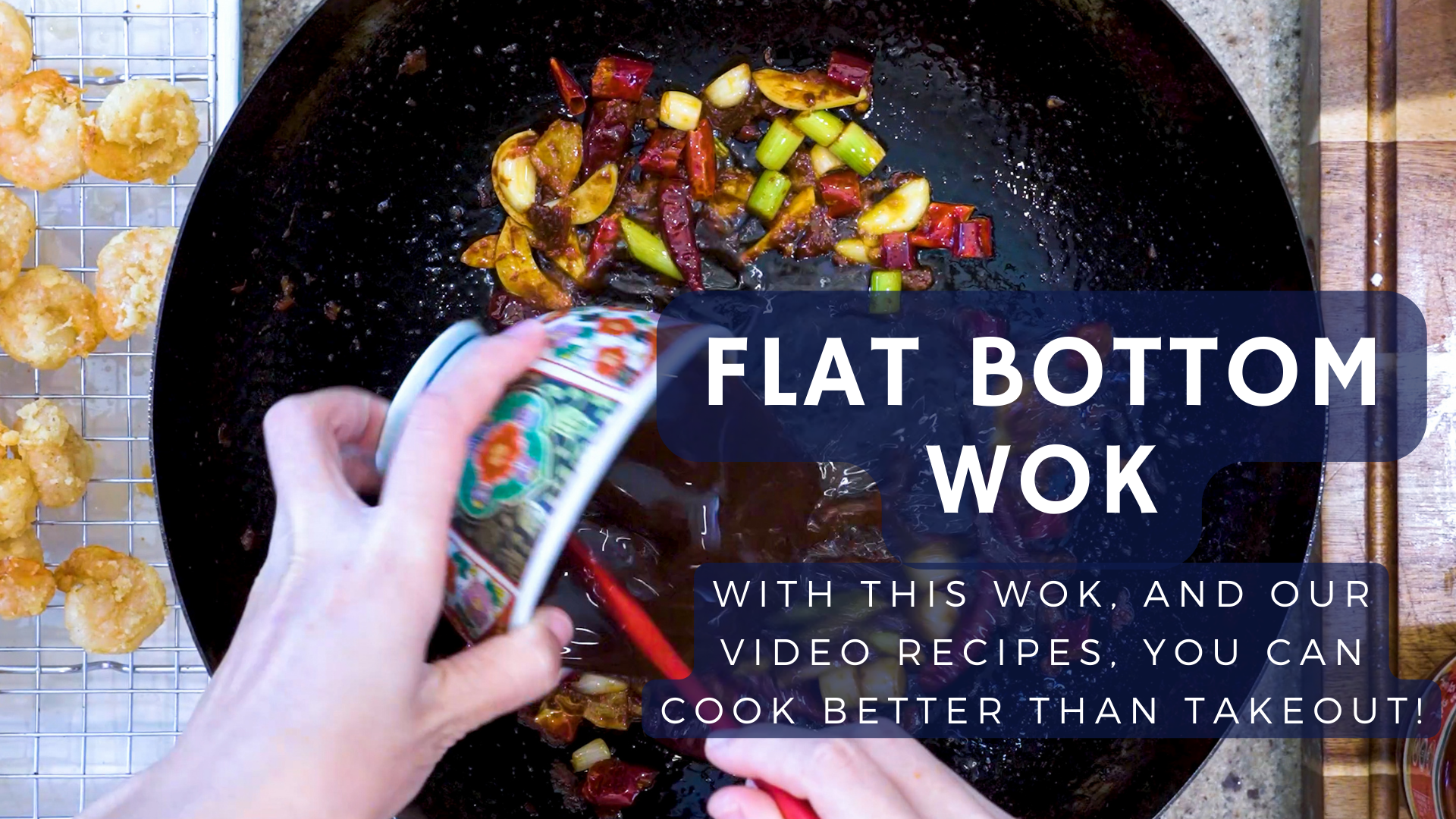 cooking with flat bottom wok｜TikTok Search