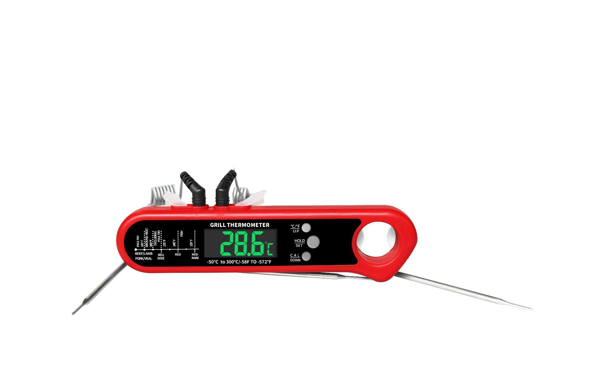 Leave-in Digital Meat Thermometer