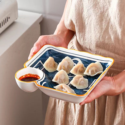 Dumpling Plate Set (4 pieces)