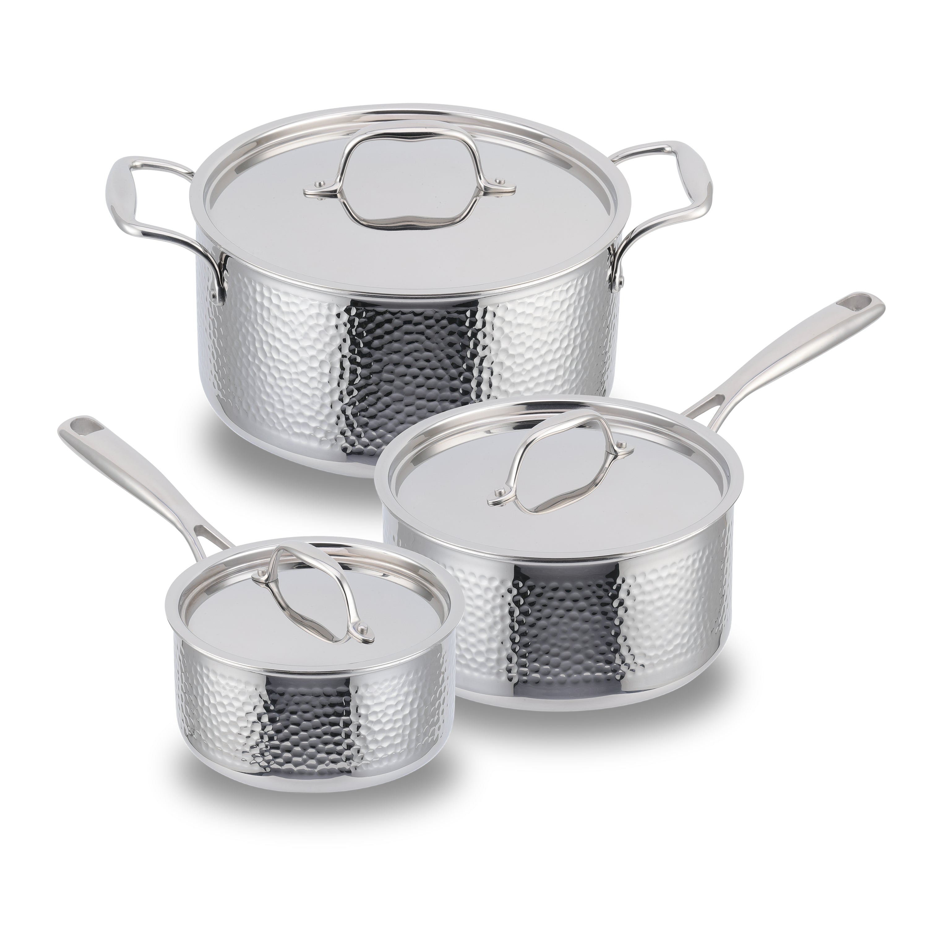 1 Qt. (.9L) Stainless Steel Sauce Pan with Cover – LCS Cooks